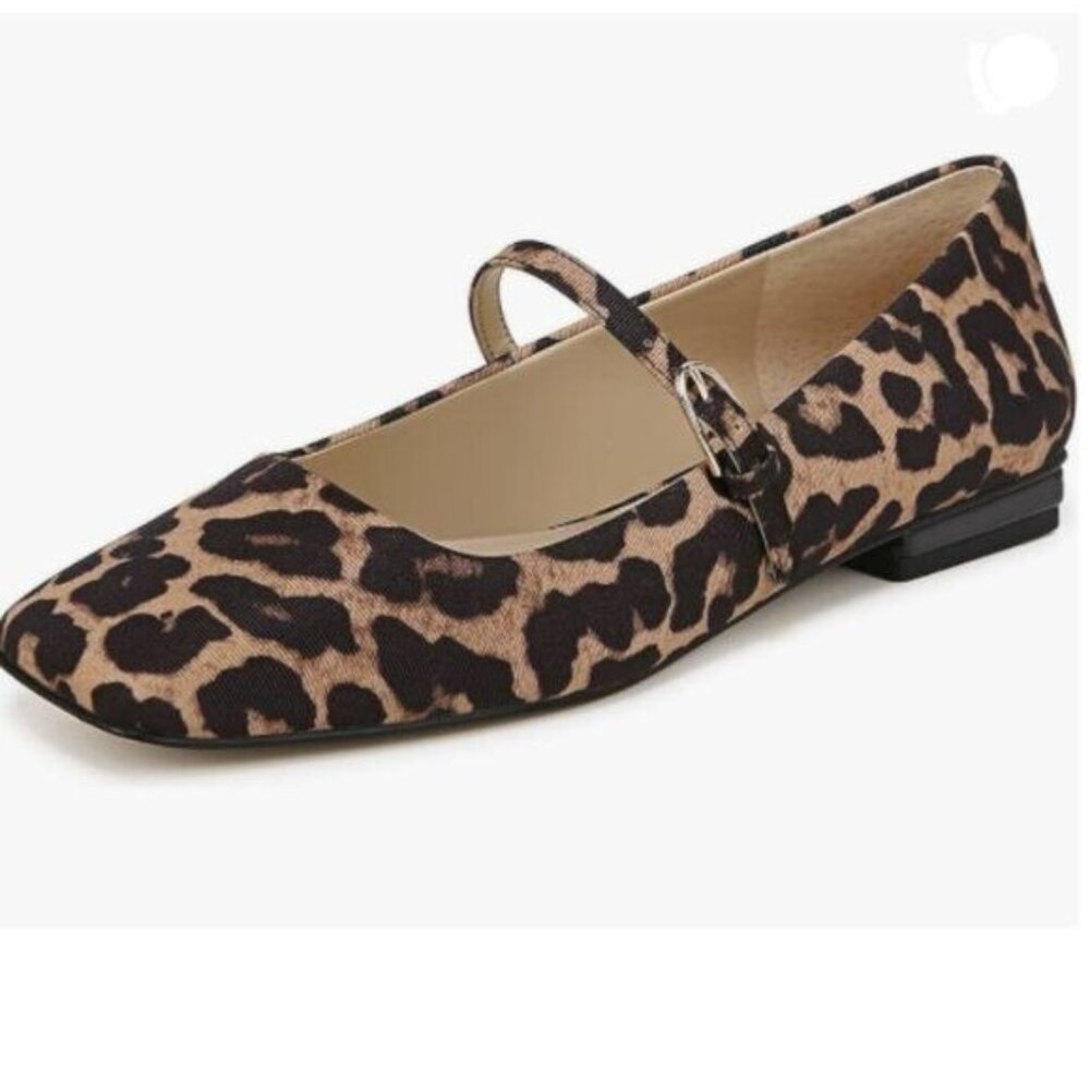 Leopard Print Women's Flat Shoes